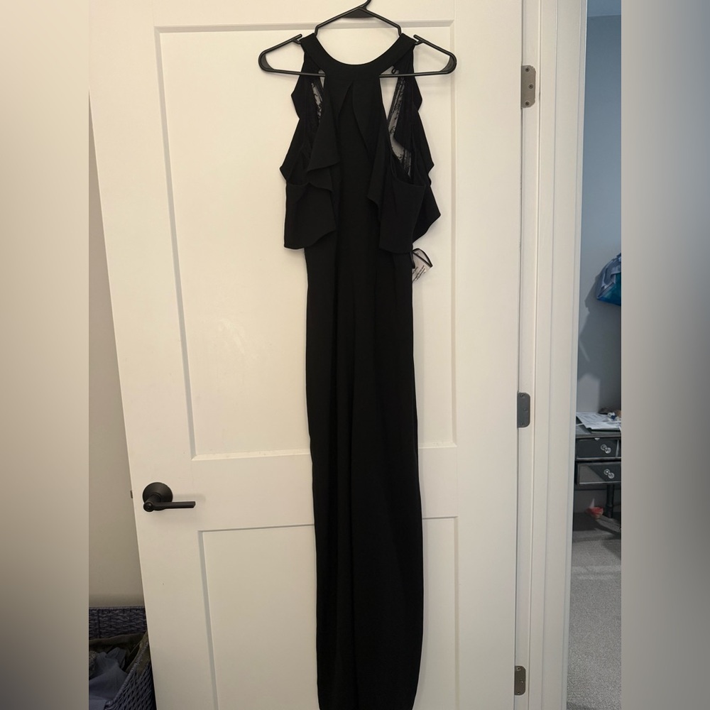 Elegant Black Evening Gown